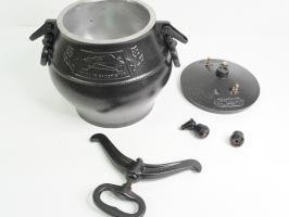 Афганский казан 10 л. черный