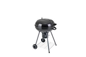 Гриль стационарный Barbeque 56 круглый с золосборником GOGARDEN черный