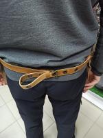 Фартук из натуральной кожи