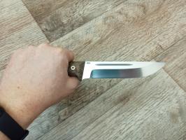 Нож Бекас ЦМ сталь М390 карельская береза